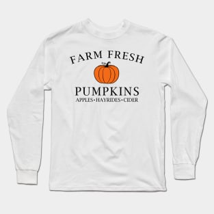 Fresh Farm Pumpkin Long Sleeve T-Shirt